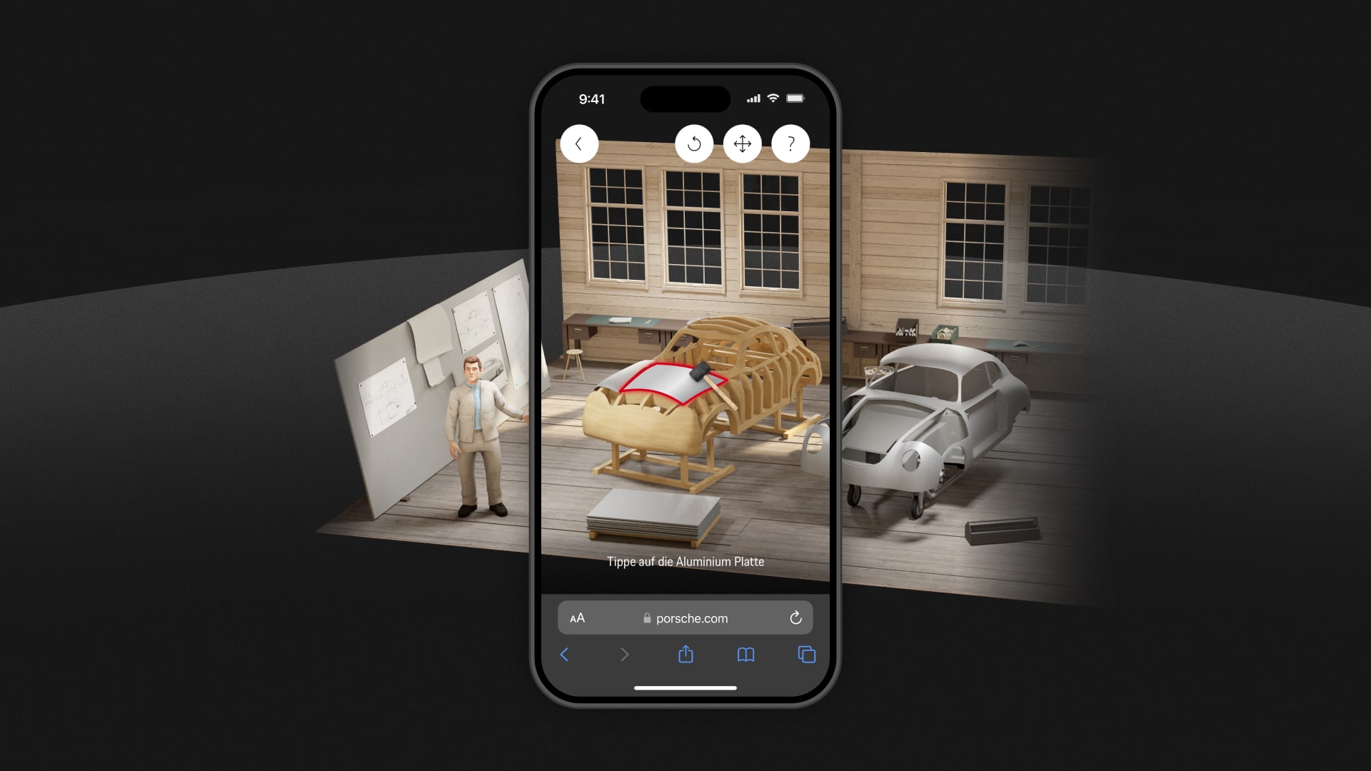 Porsche Brand Academy AR Application