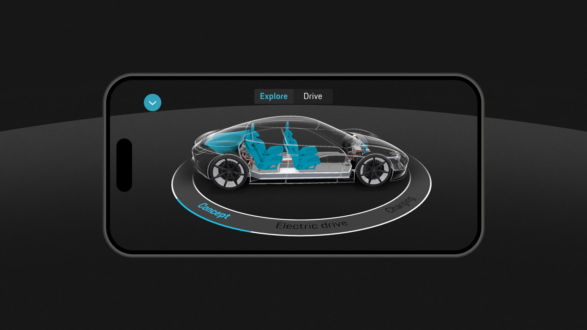 Porsche Mission E Augmented Reality Application